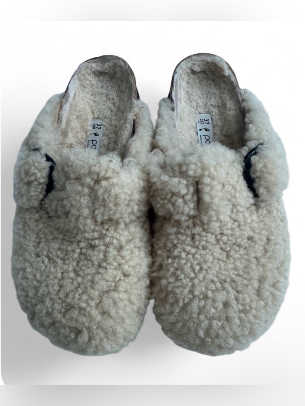 Birkenstock Boston Big Buckle Shearling Clog